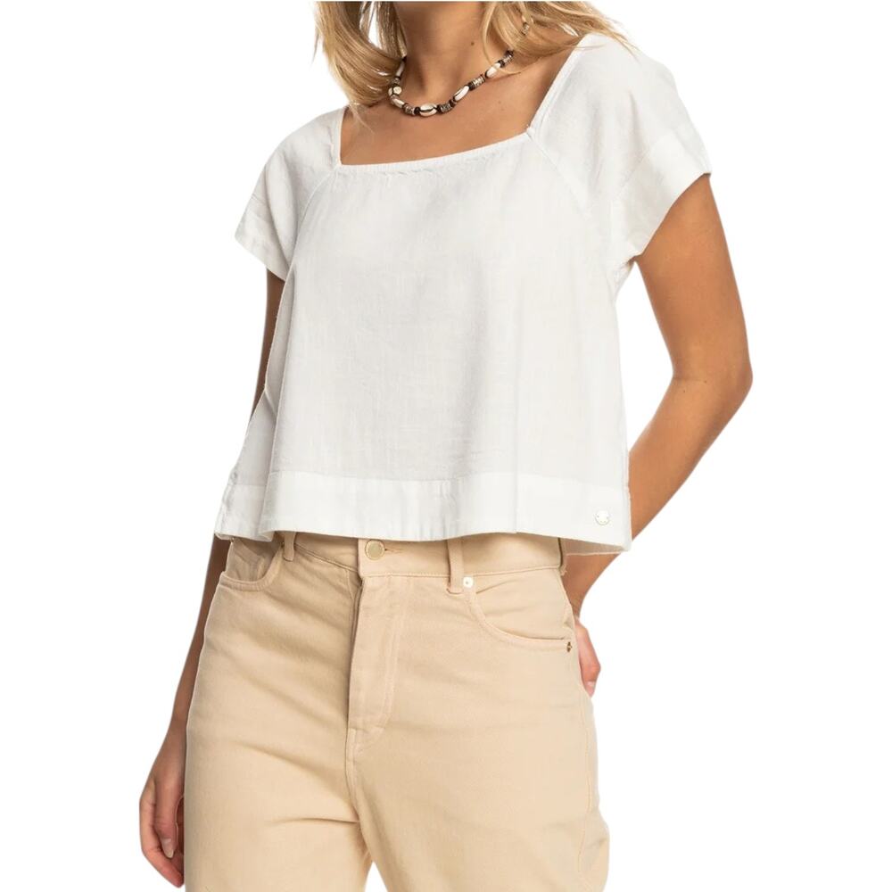 Roxy White Blouse